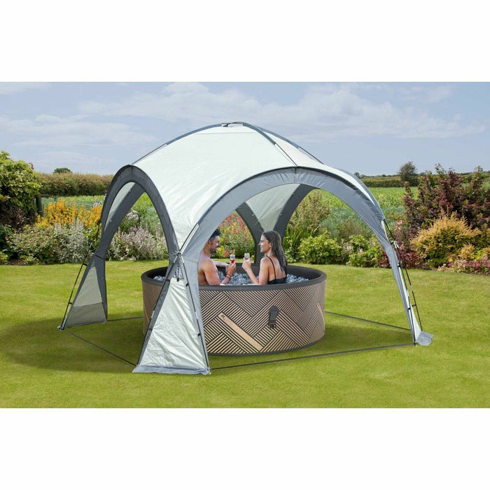 Hot Tub Gazebo Dome Tent Shelter 3.5 x 3.5m