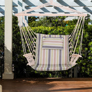Outdoor Hanging Hammock Chair, Thick Rope, Multicoloured Outsunny