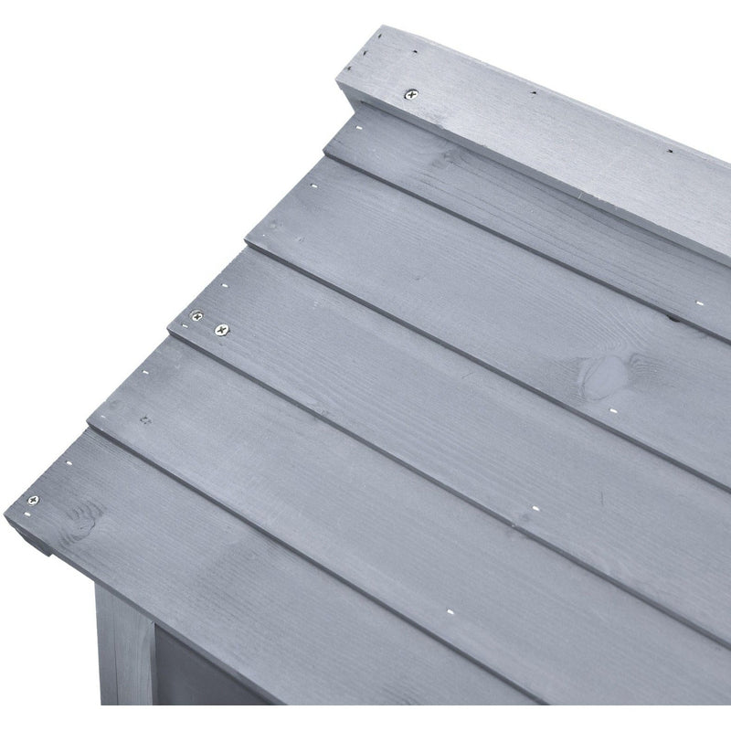 Chicken Coop and Run, For 2 Chickens, 150.5x54x87cm