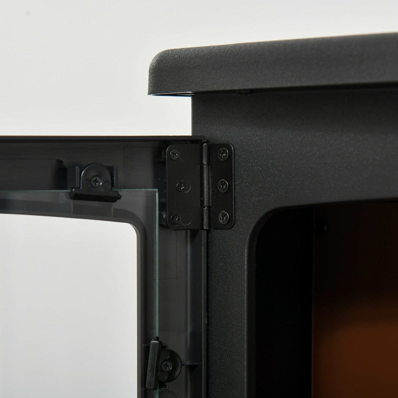 Electric Fireplace Stove, Realistic Flame, 900W/1800W