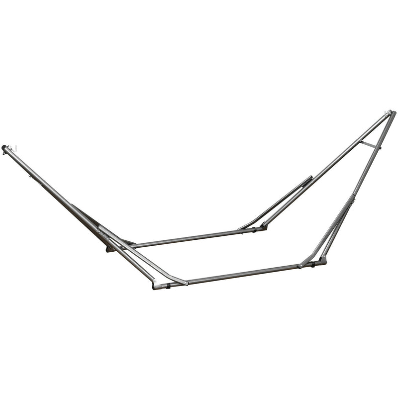 Foldable Hammock Stand, 120kg, Black Outsunny