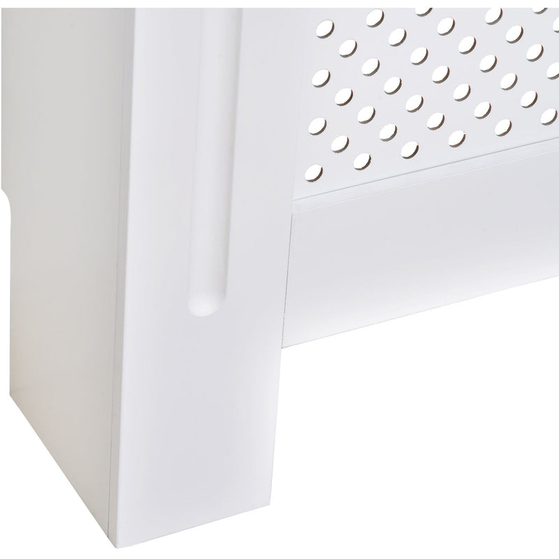 Wooden Radiator Cover, Diamond Design, L78 x W19 x H82 cm