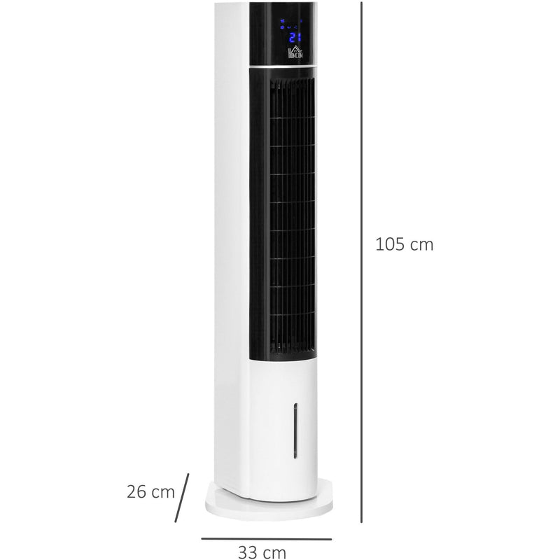 41" Bladeless Tower Fan Homcom