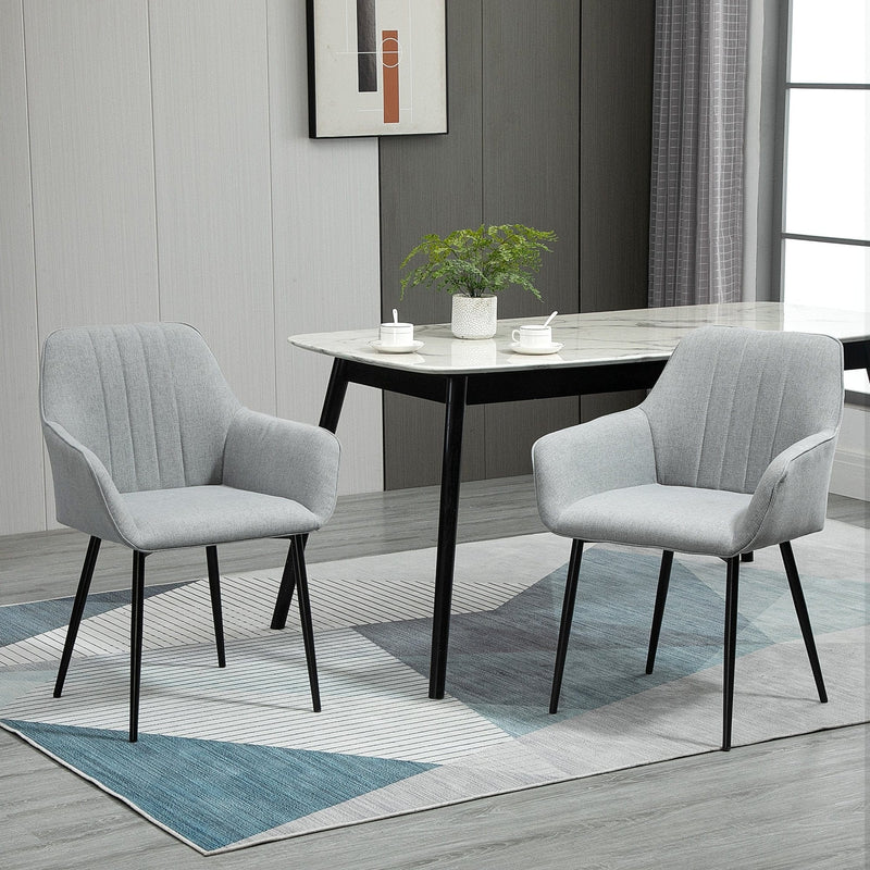 Light Grey Dining Chairs