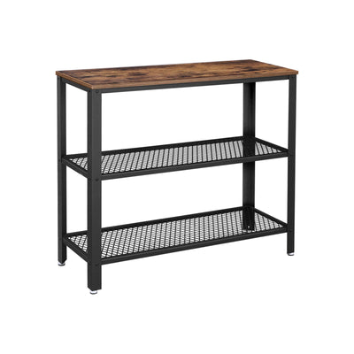 Vasagle Industrial Style Console Table With 2 Shelves - Perfect for keeping your hallway tidy and organised
