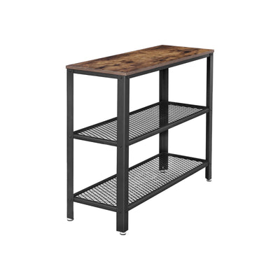 Vasagle Industrial Style Console Table With 2 Shelves - Perfect for keeping your hallway tidy and organised