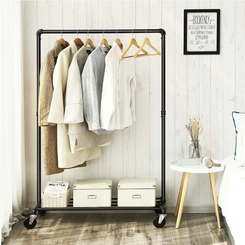 Industrial Design Heavy Duty Clothes Rail SONGMICS