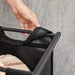 Industrial Style Laundry Organiser With Shelf - 2 Removable Bins For Easy Laundry Sorting