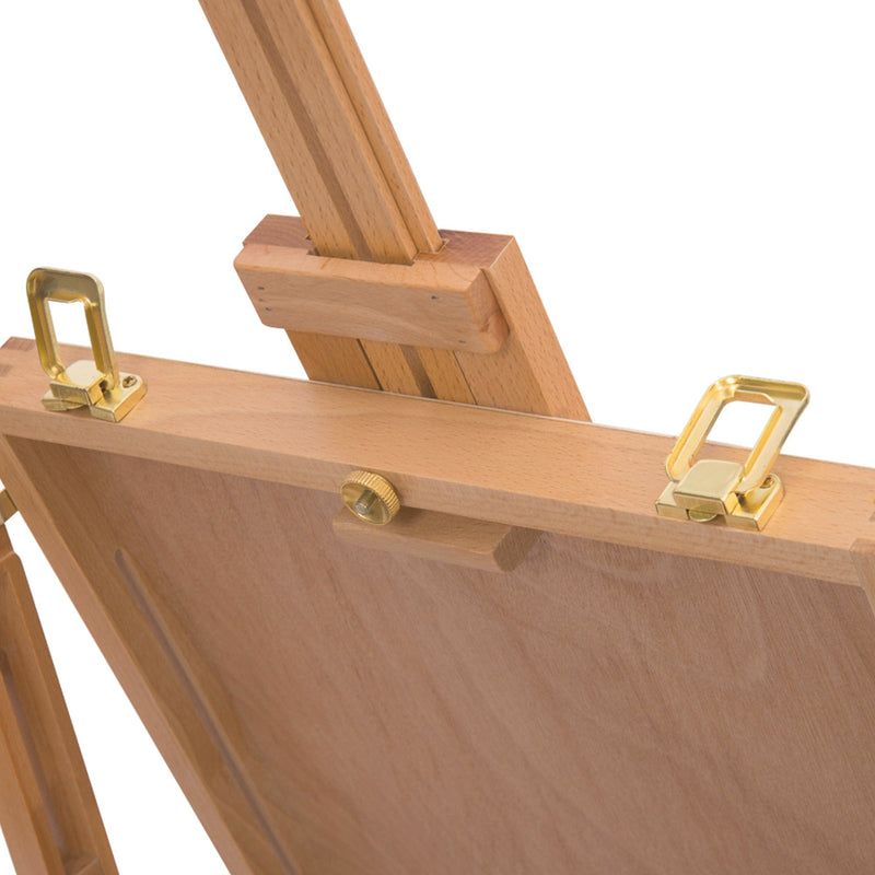 Wooden Art Easel, Portable, Natural Wood