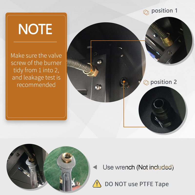 4 Burner Gas BBQ With Side Burner, Trolley with Storage