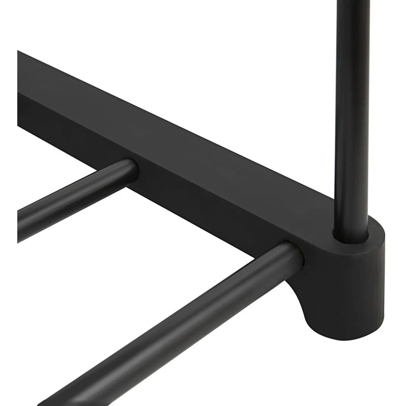 6 Tier Metal Shoe Rack, Black SONGMICS