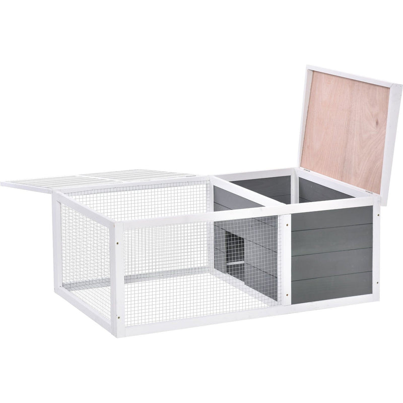 Rabbit Hutch With Run