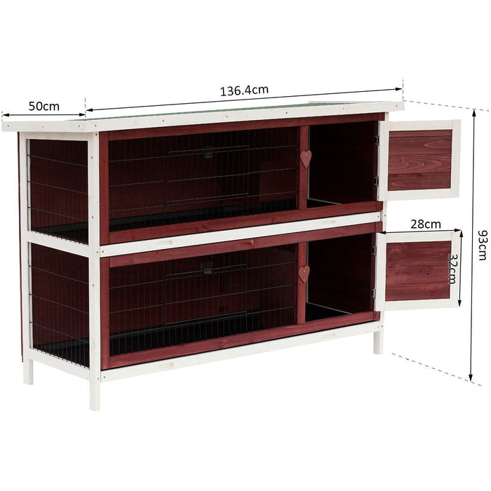 2 Tier Rabbit Hutch