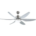 6-Blade Indoor Ceiling Fan with Light, Reversible, Remote Homcom