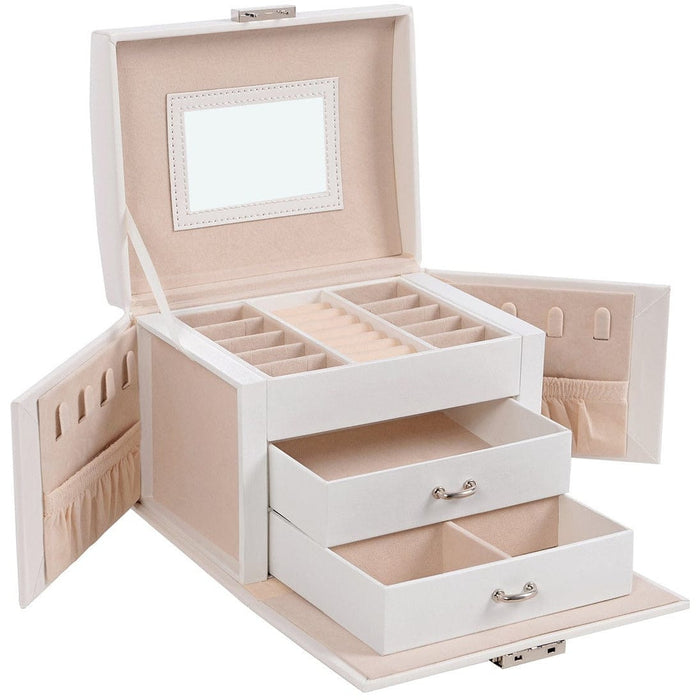Jewellery Organiser Case with 2 Drawers