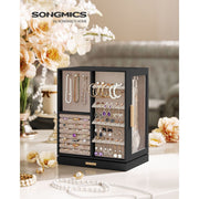 Songmics Rotating Jewellery Organiser, Graphite Black Songmics