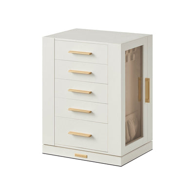 Songmics Rotating Jewellery Organiser, Cloud White Songmics