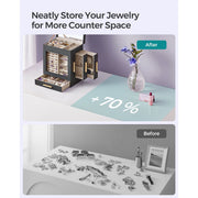 Dressing Table Jewellery Organiser, Grey Songmics