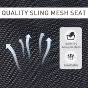 Grey Orbital Rocking Zero Gravity Chair Outsunny