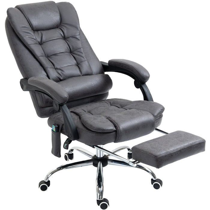 Massage Heated Office Chair, High-Back