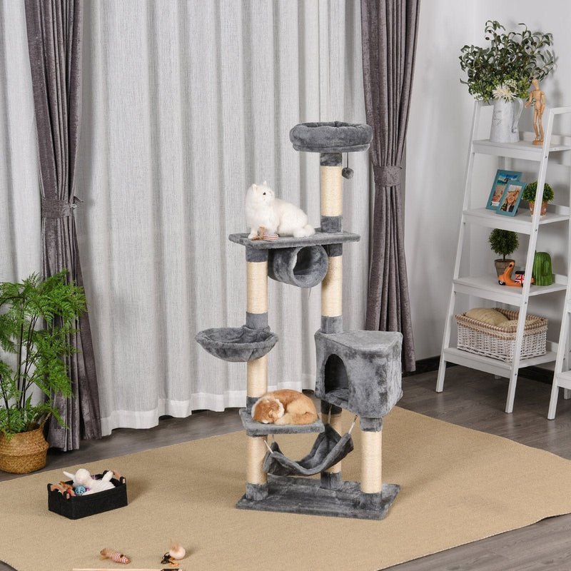 150CM Cat Tree Condo, Multi-level, Toys, Scratching Posts