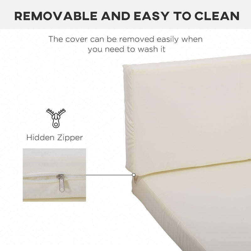 7pc Rattan Furniture Outdoor Cushion Pad Set