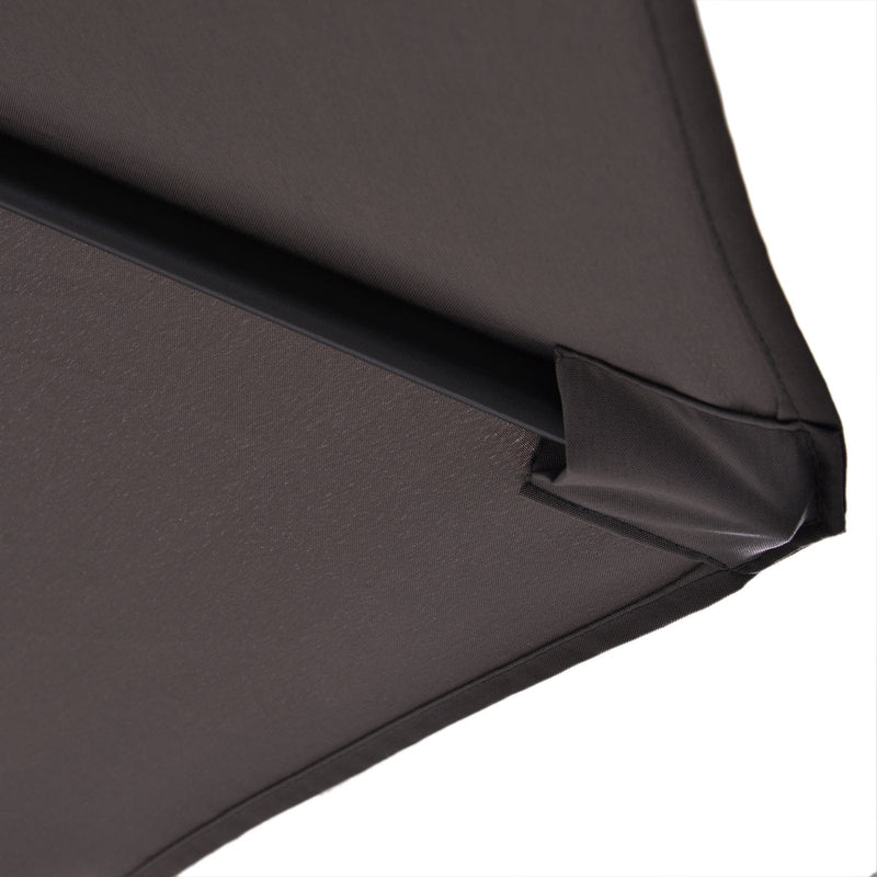 Large Cantilever Umbrella With Cross Base Outsunny