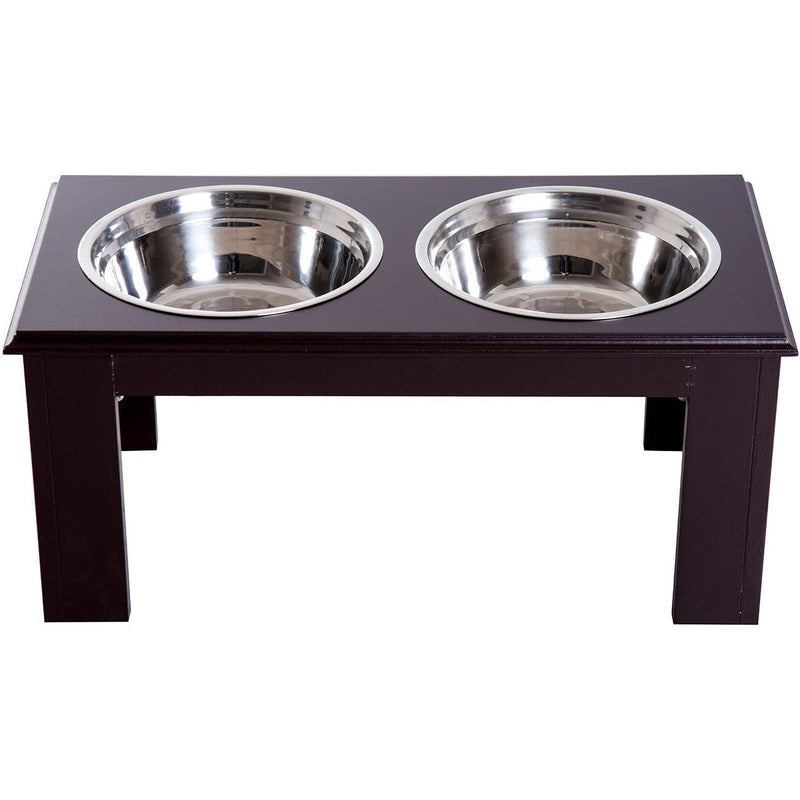 Stainless Steel Pet Feeder, 58.4x30.5x25.4cm