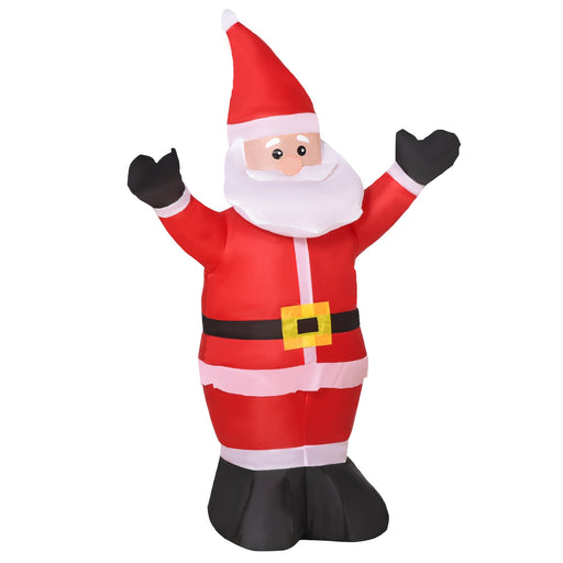 Image of a 4ft Blow Up Santa Claus 