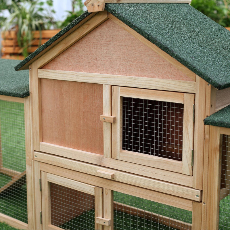 Deluxe Two Storey Rabbit Hutch