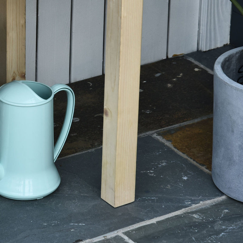 Raised Wooden Flower Beds