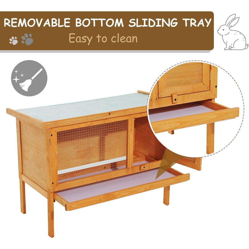 Raised Rabbit Hutch