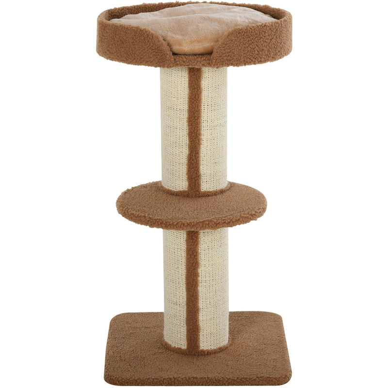91cm Cat Tree, Sisal Post, Play Tower, Perch, Lamb Cashmere