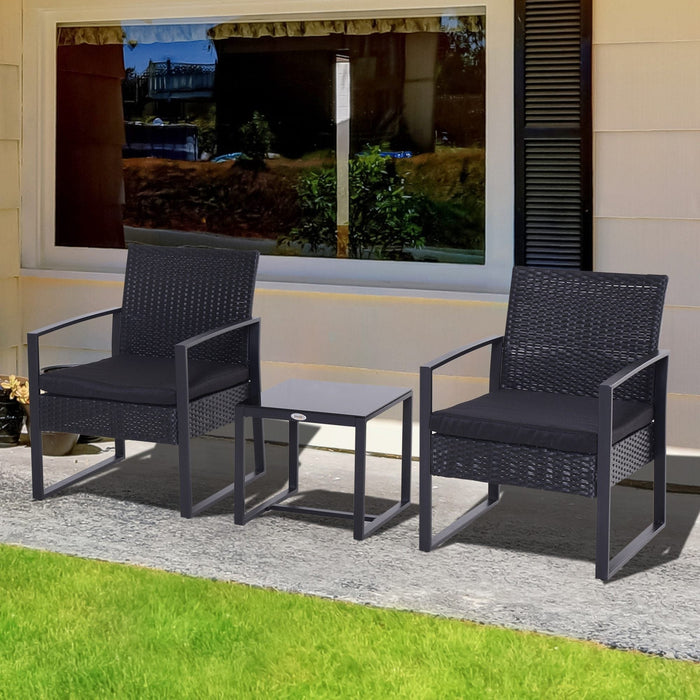 Rattan Bistro Set For 2