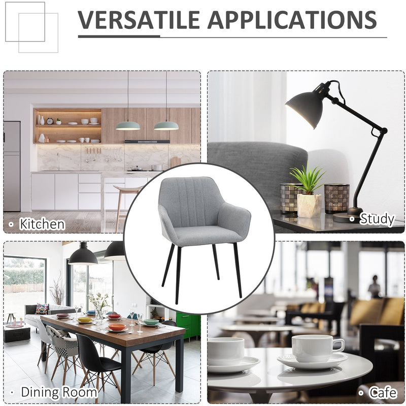 Light Grey Dining Chairs