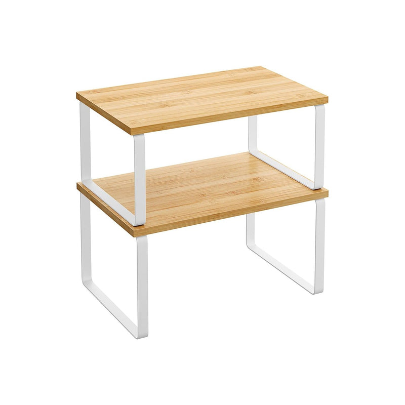 Set of 2 Spice Shelves for Cabinets by Songmics