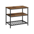 Vasagle Industrial Style Kitchen Island With Worktop