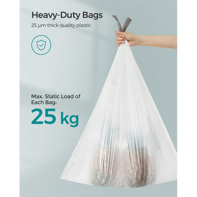 45-55L Kitchen Bin Liners, Pack Of 40 Songmics