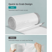 45-55L Kitchen Bin Liners, Pack Of 40 Songmics