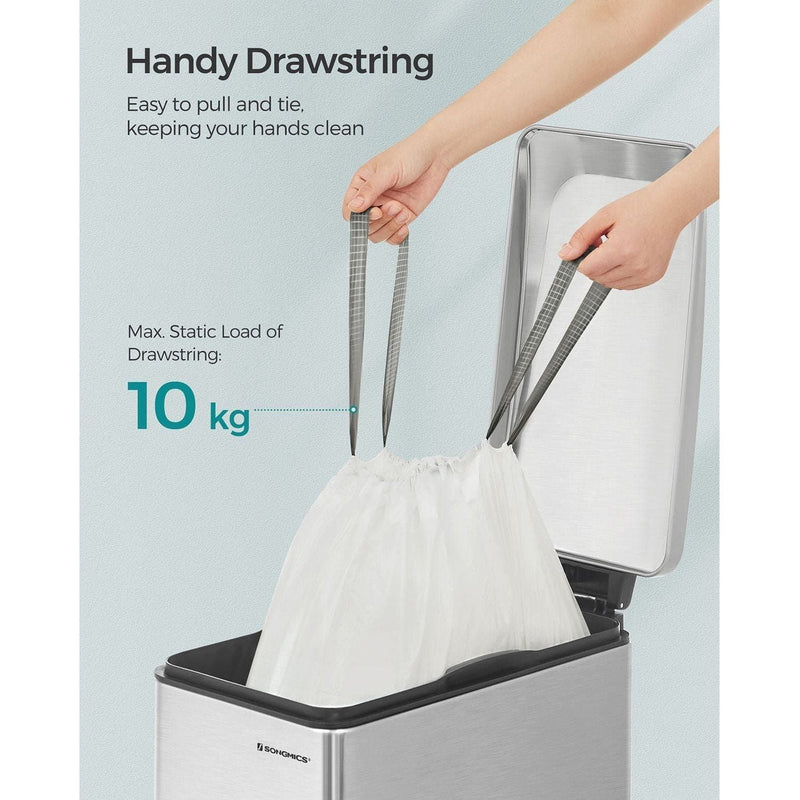 45-55L Kitchen Bin Liners, Pack Of 40 Songmics