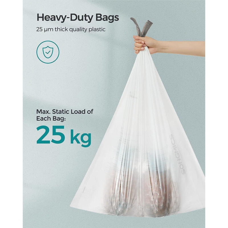 45-55L Kitchen Bin Liners, Pack Of 80 Songmics