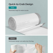 45-55L Kitchen Bin Liners, Pack Of 80 Songmics