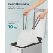 45-55L Kitchen Bin Liners, Pack Of 80 Songmics
