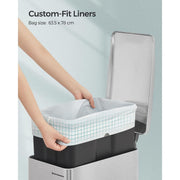 45-55L Kitchen Bin Liners, Pack Of 80 Songmics