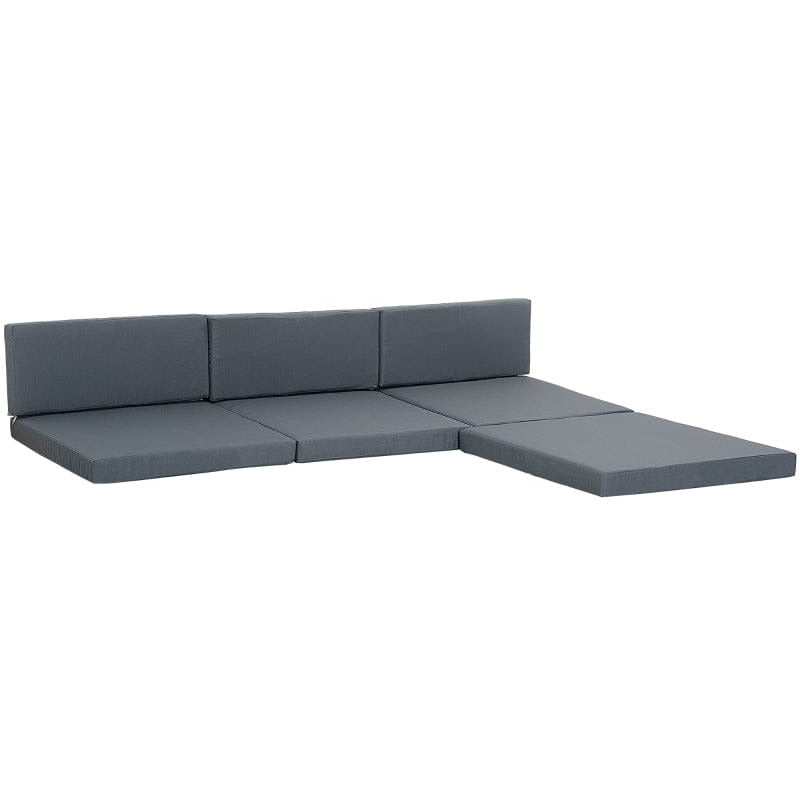 7pc Rattan Furniture Outdoor Cushion Pad Set