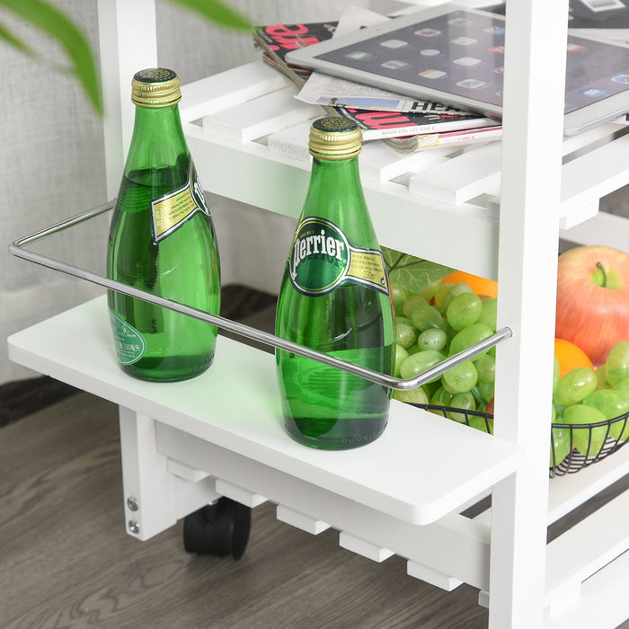 Rolling Kitchen Island With Spice Racks