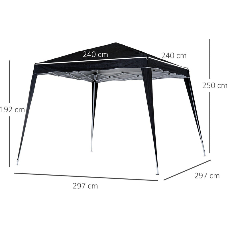 3x3 Pop Up Gazebo, Beach Shelter, Waterproof, UV Protection