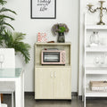 Microwave Cabinet on Wheels, Bookcase, L97H x 60.4W x 40Dcm Homcom