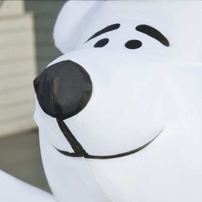 Image of a 6ft Polar Bear Inflatable