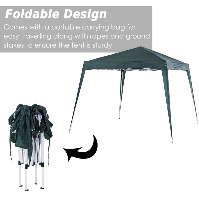 3x3 Pop Up Gazebo, Beach Shelter, Waterproof, UV Protection